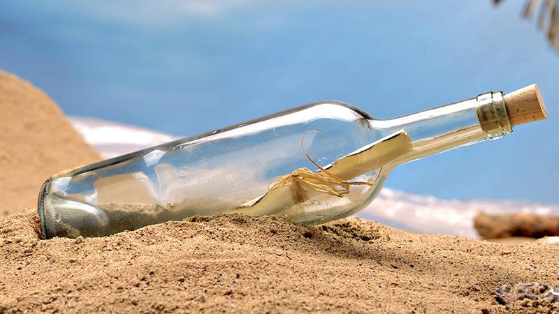 Послание из прошлого: в Австралии нашли самую старую записку в бутылке