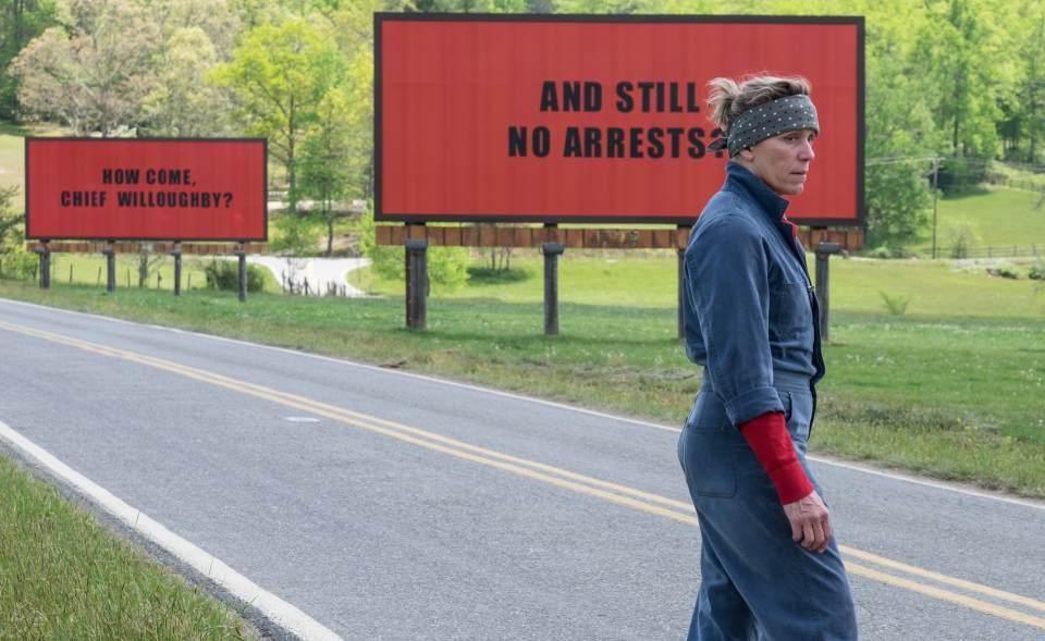 Создателям ленты-номинанта на Оскар 2018 выразили благодарность на билбордах