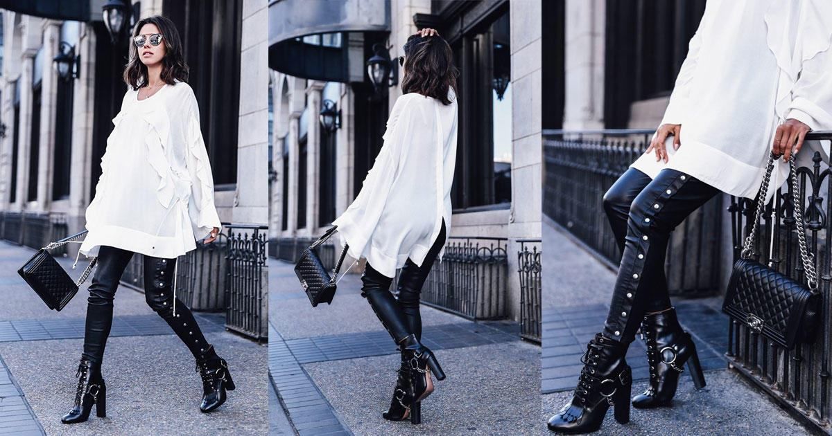 5 прикладів зіркових образів, як носити шкіряні штани навесні 5 прикладів зіркових образів, як носити шкіряні штани навесні