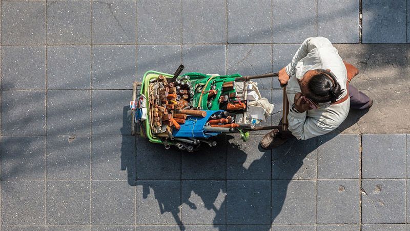 Талантливый фотограф показал Бангкок с необычного ракурса: яркие снимки