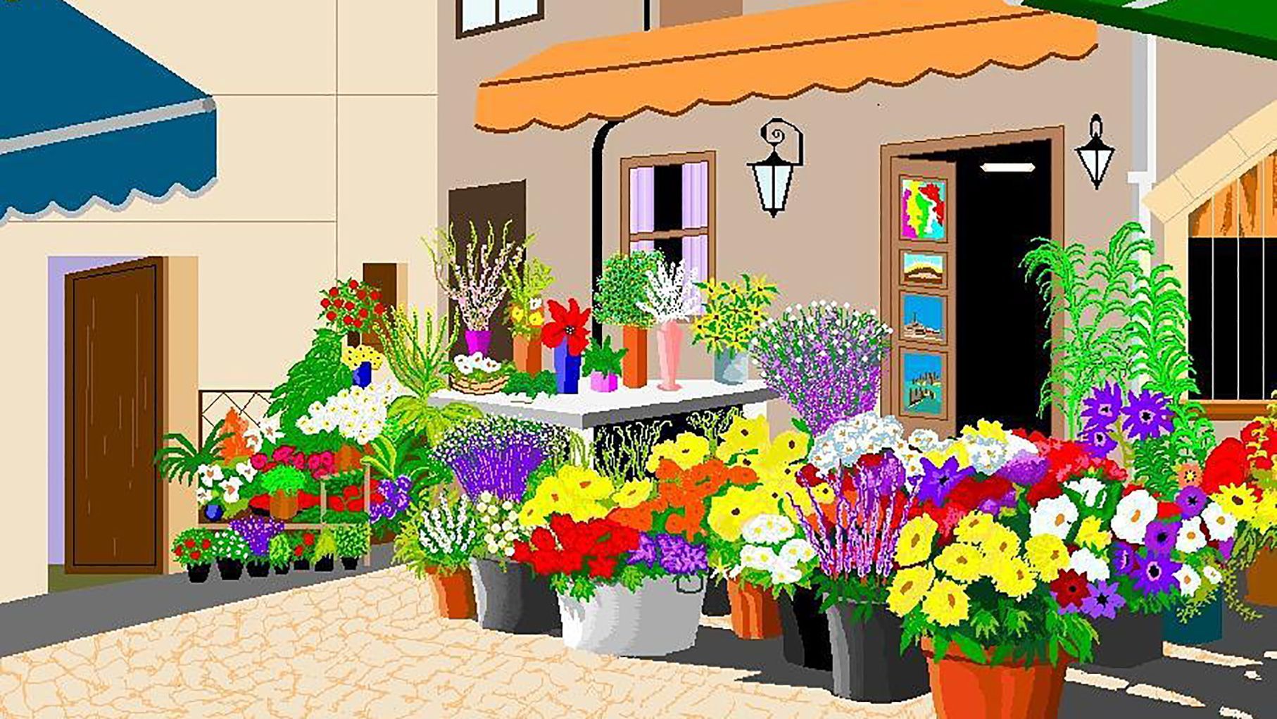 87-летняя испанка рисует картины в Paint и выставлет в Instagram 87-летняя испанка рисует картины в Paint и выставлет в Instagram