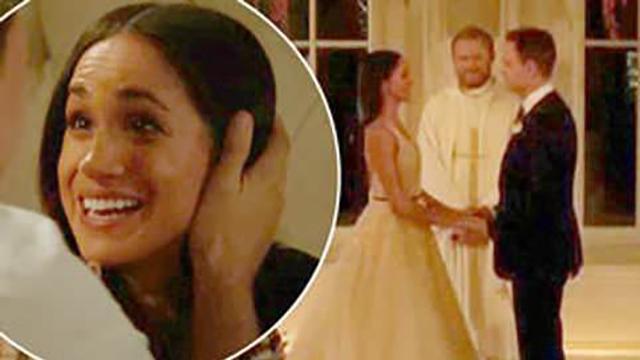 Появились фото со свадьбы героев Меган Маркл и Патрика Джей Адамса из "Форс-мажоров"