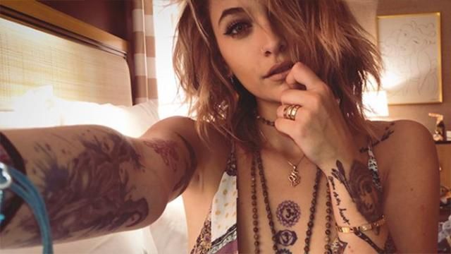 Пэрис Джексон показала провокационный образ: фото Пэрис Джексон показала провокационный образ: фото