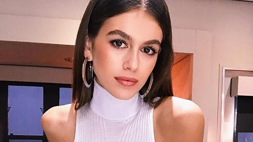 16-летняя Кайя Гербер стала лицом модного глянца: стильные фото