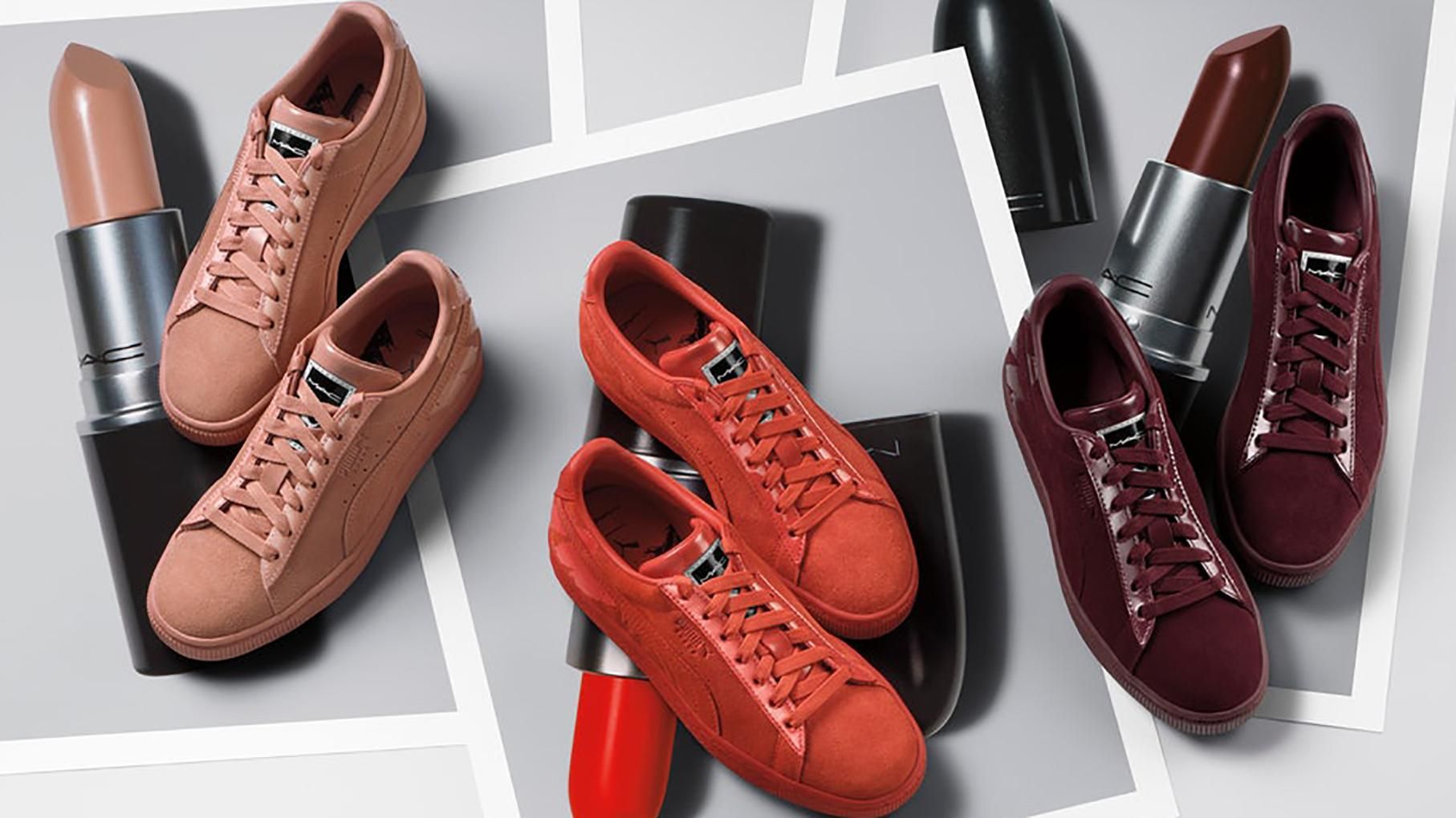 Puma выпустит кроссовки в цветах помады Puma выпустит кроссовки в цветах помады