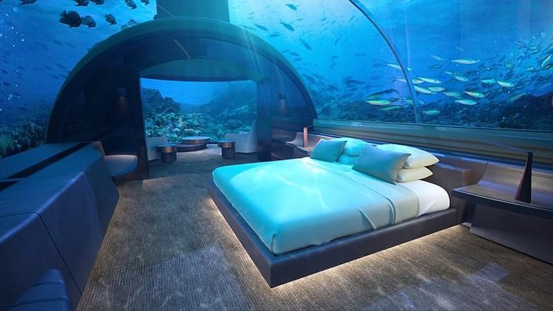 На Мальдівах відкрили перший підводний готель: дивовижні фото
