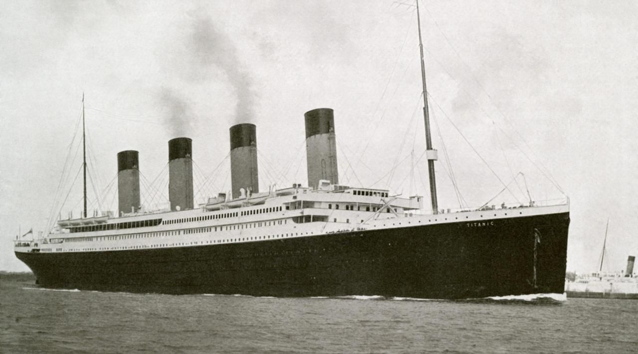 Меню первого обеда на борту "Титаника" продали за 140 тысяч долларов