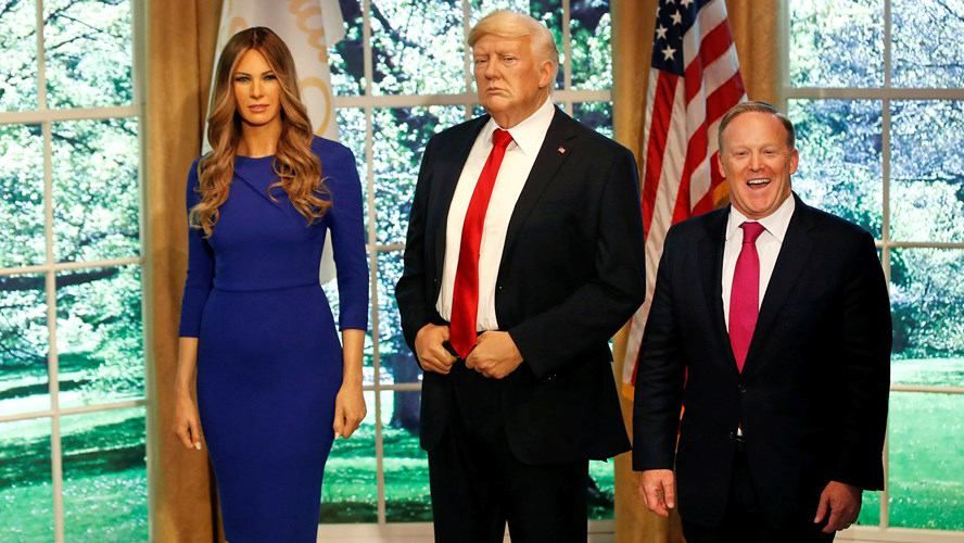 У музеї мадам Тюссо встановили воскову фігуру Меланії Трамп: фото та відео У музеї мадам Тюссо встановили воскову фігуру Меланії Трамп: фото та відео