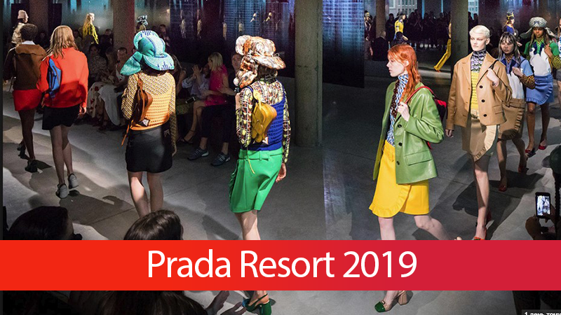 Чим вразила нова круїзна колекція Prada Resort 2019: яскраві фото з подіуму