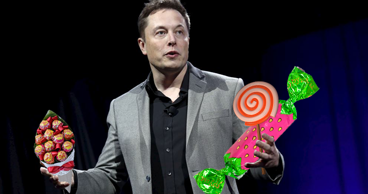Ілон Маск відкриває кондитерську фабрику Ілон Маск відкриває кондитерську фабрику