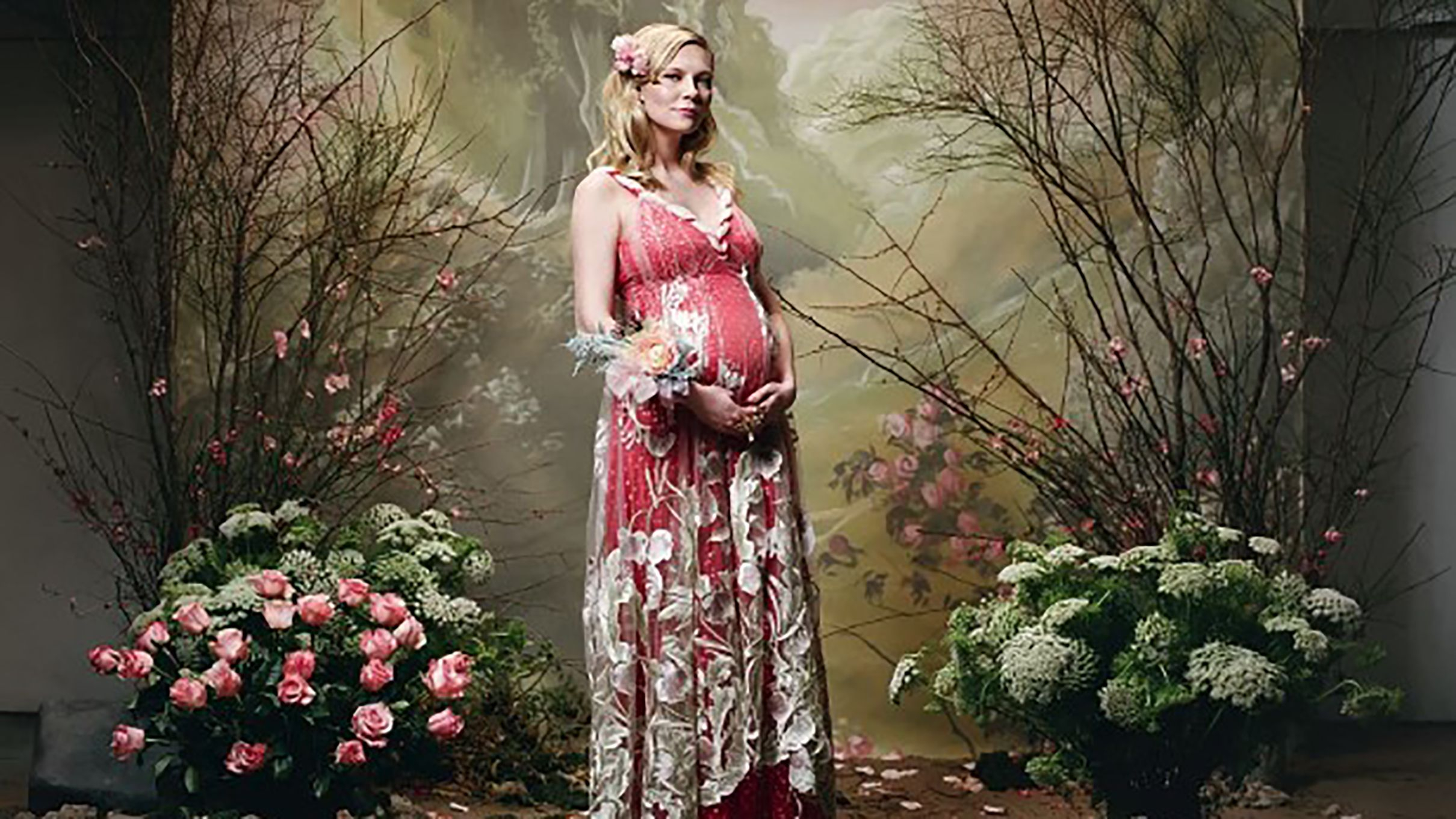 Кирстен Данст родила мальчика