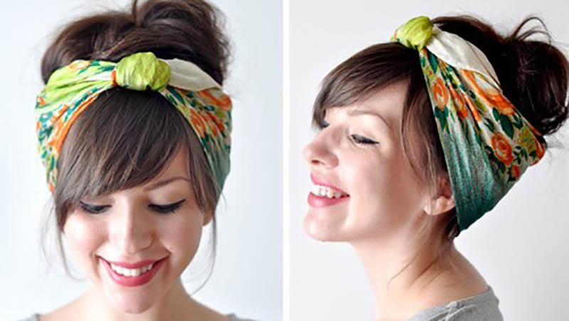 Как стильно завязать платок на голове: советы блогеров