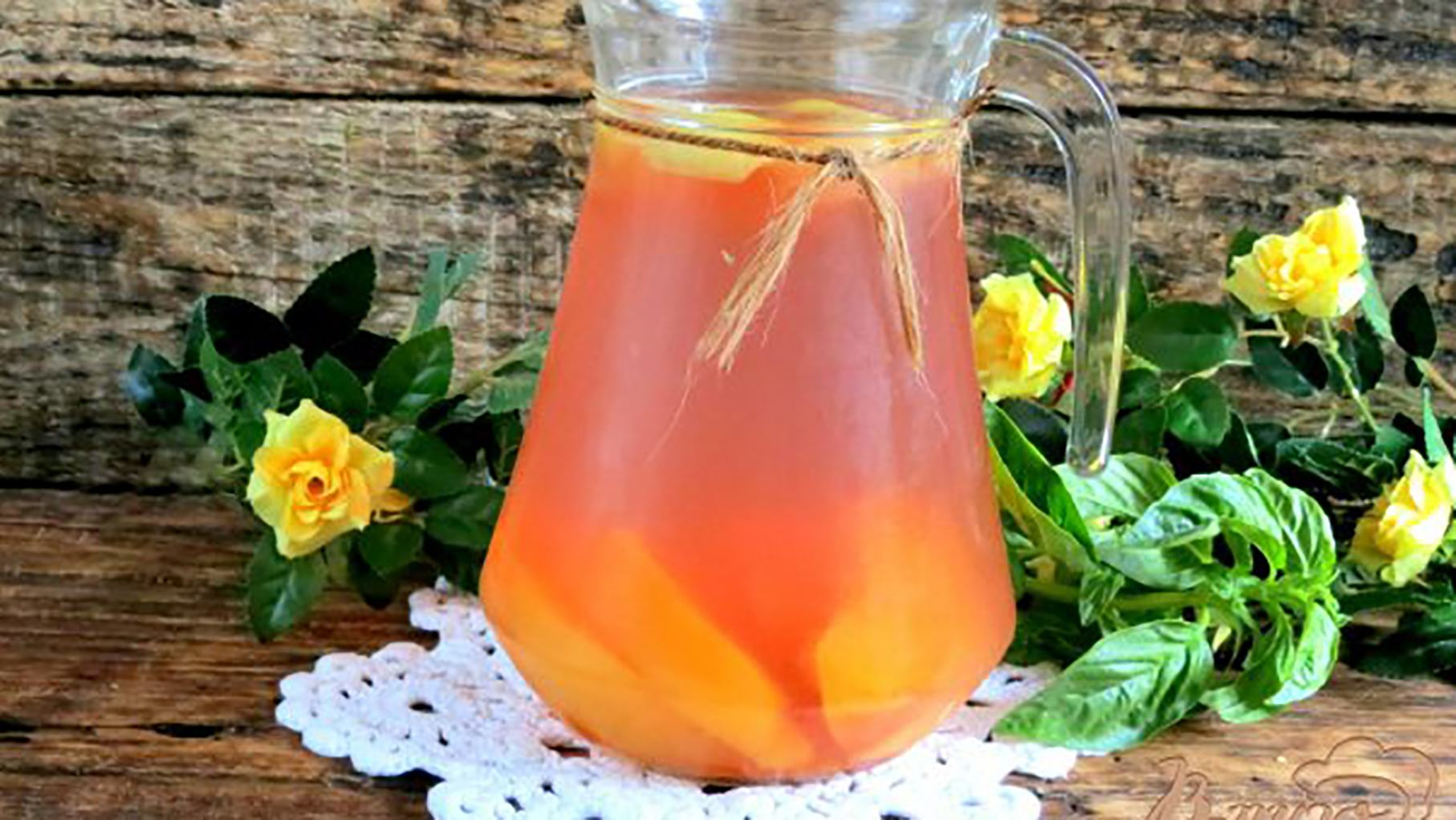 Простой рецепт компота из базилика