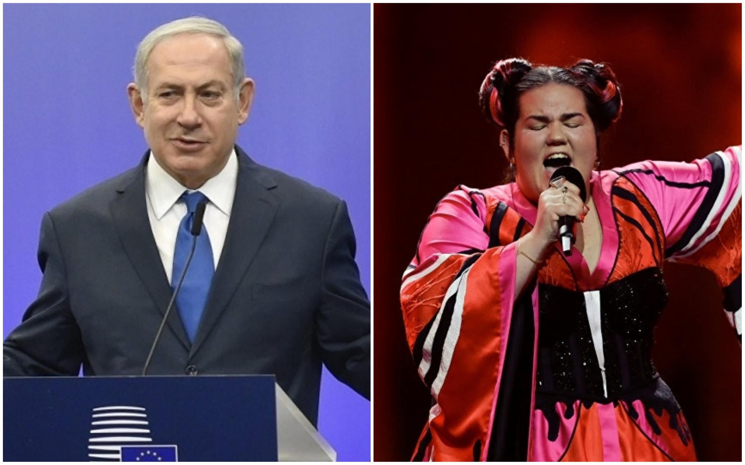Прем'єр Ізраїлю кумедним жестом відреагував на перемогу Нетти на Євробаченні 2018: відео