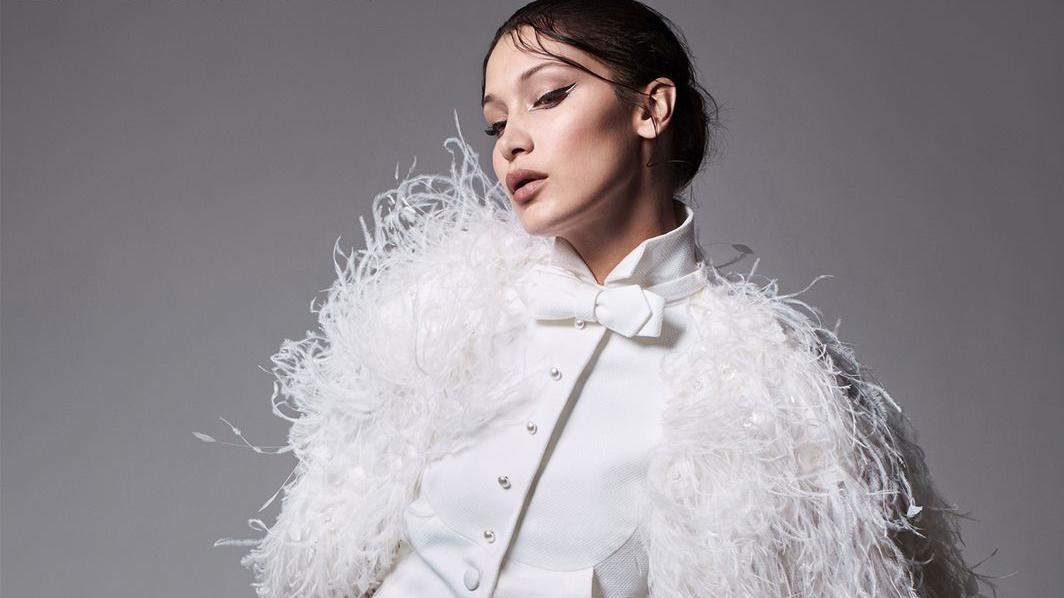 Белла Хадид снялась в роскошном фотосете для модного глянца: элегантные фото