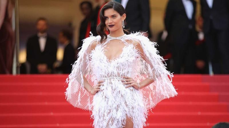 "Ангел" Victoria's Secret очаровала платьем на красной дорожке Канн: фото "Ангел" Victoria's Secret очаровала платьем на красной дорожке Канн: фото