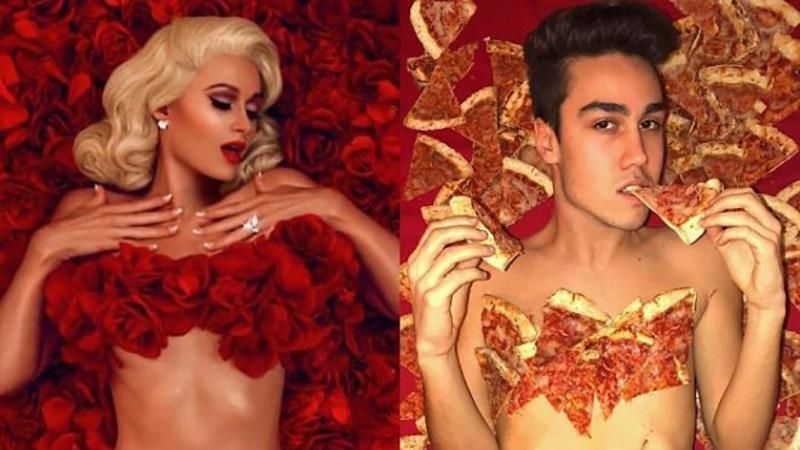 Итальянский блогер воспроизводит гламурные фото звезд: забавные снимки Итальянский блогер воспроизводит гламурные фото звезд: забавные снимки