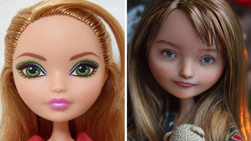 Украинка превращает куклы Барби в произведения искусства: впечатляющий результат