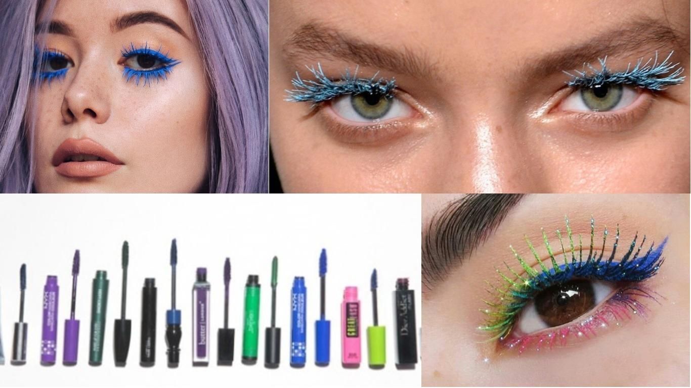 Цветная тушь снова в моде: как сделать трендовый летний макияж Цветная тушь снова в моде: как сделать трендовый летний макияж