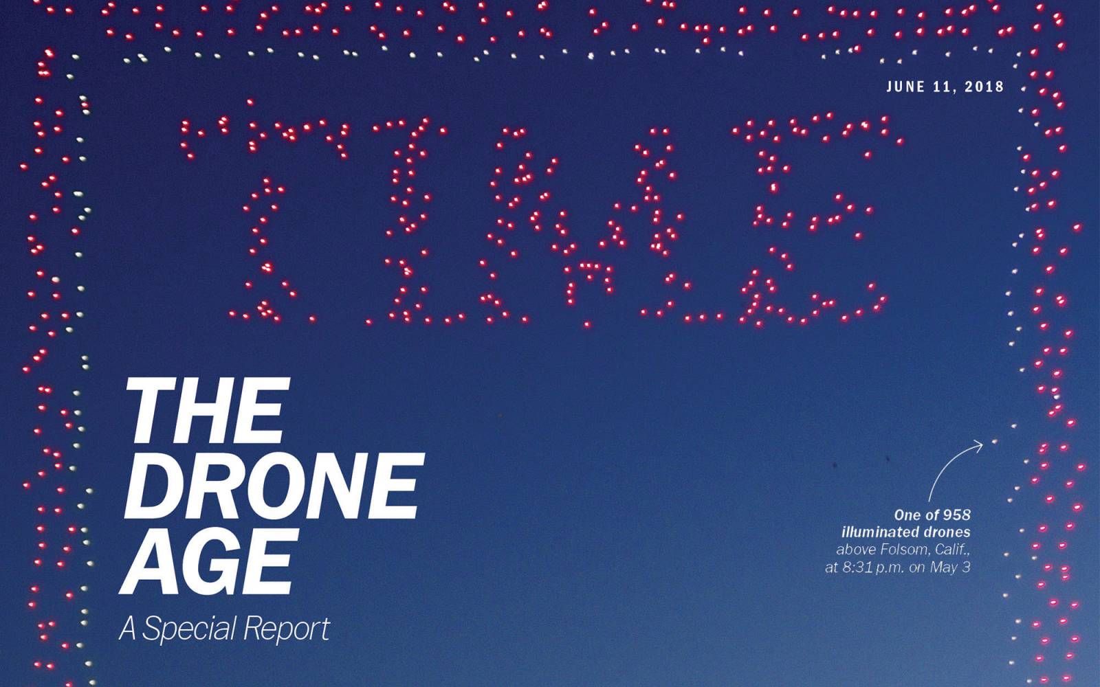 Журнал Time створив неймовірну обкладинку із дронів: запаморочливе відео