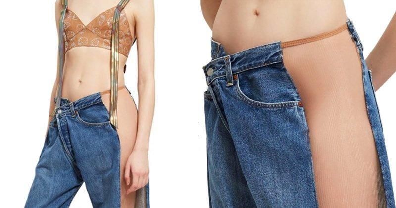 Модный провал или тренд: джинсы, которые нужно носить без белья