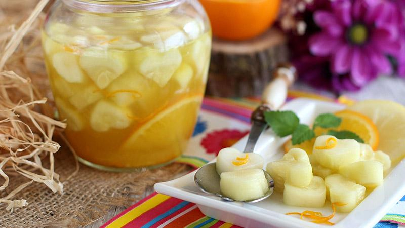 "Ананасы" из кабачков: необычный рецепт сезонной консервации