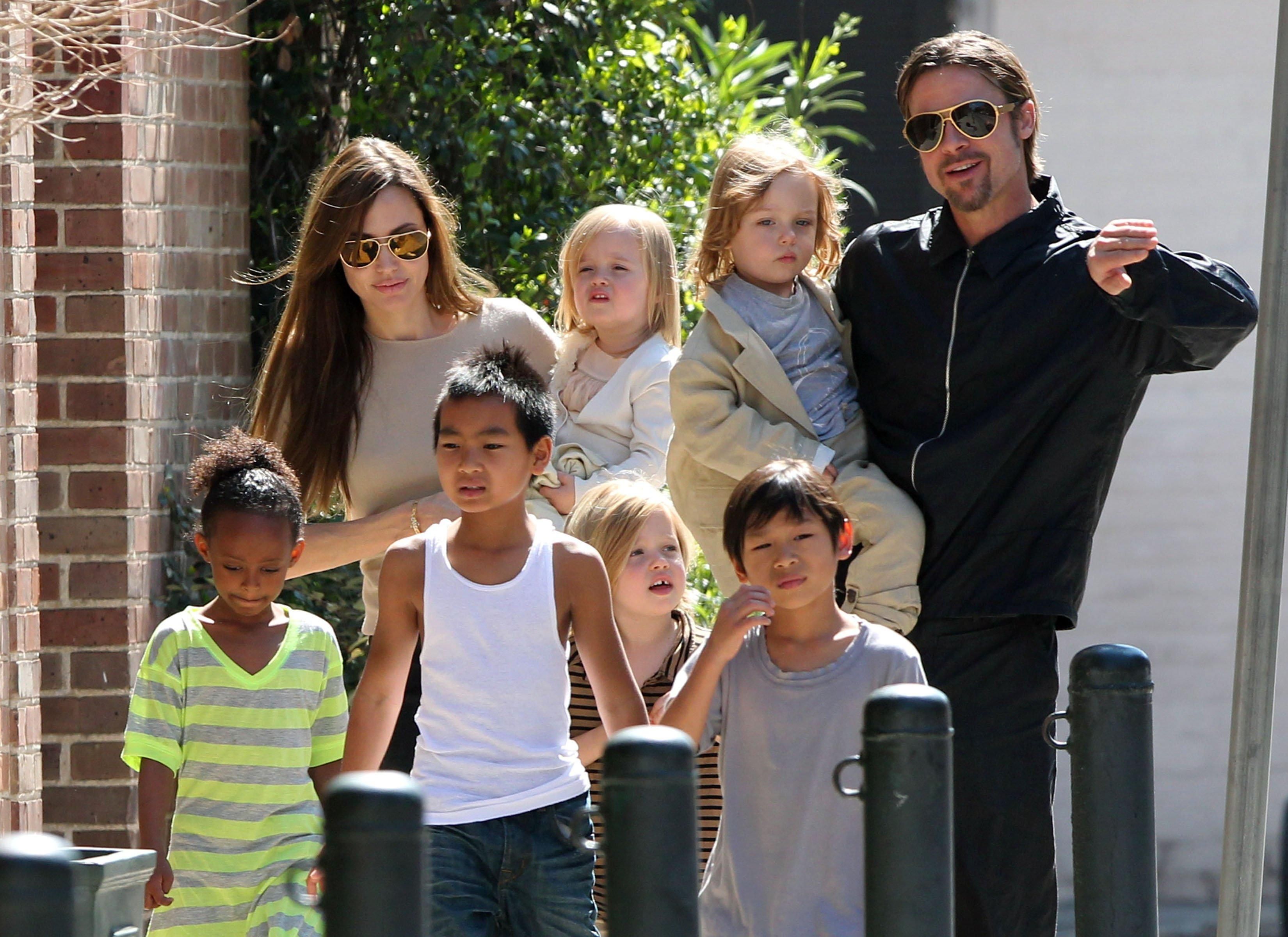 Бред Пітт не дозволив дітям зніматися з Анджеліною Джолі у "Малефісенті": подробиці 