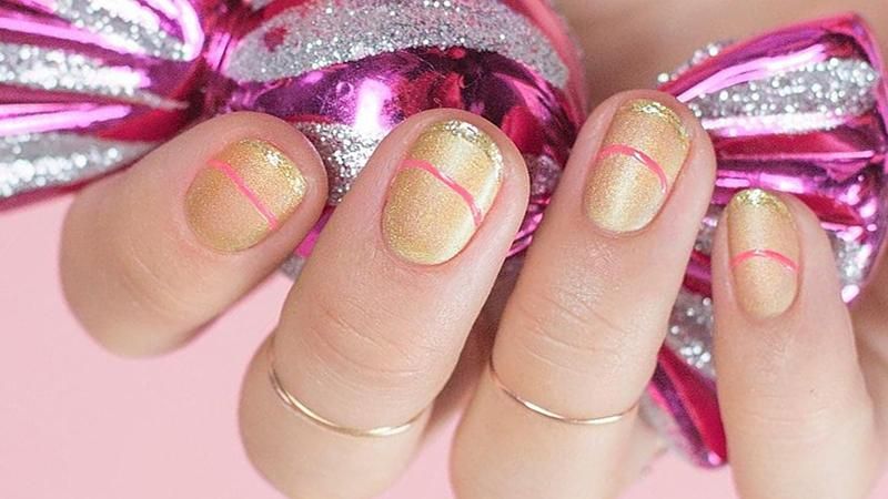 9 ідей золотого манікюру для коротких нігтів: фото 9 ідей золотого манікюру для коротких нігтів: фото