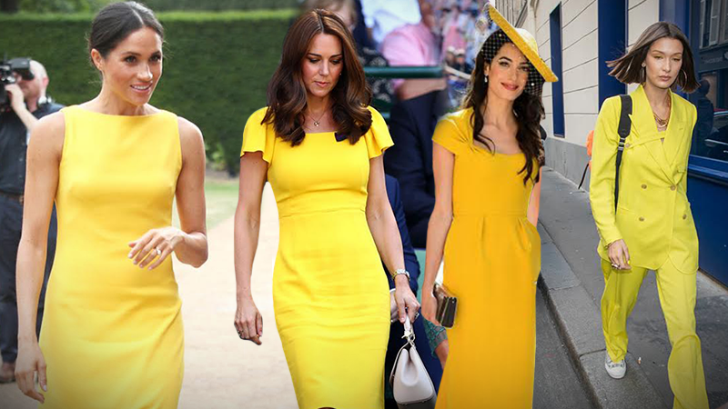 Головний тренд літа 2018 року: як носити жовтий колір на прикладі знаменитостей