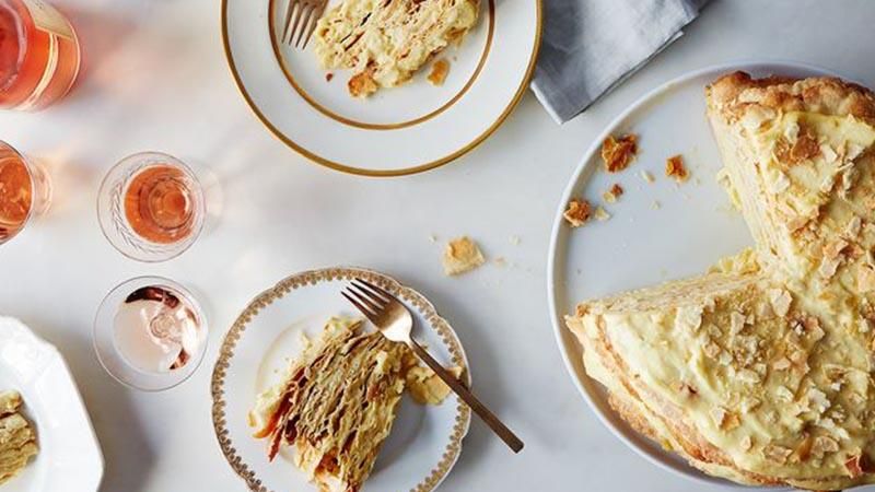 Торт Наполеон - рецепт приготування торту з фото покроково