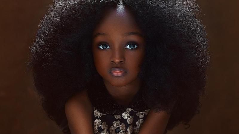 Дівчинку з Нігерії назвали найкрасивішою дитиною в світі: фото