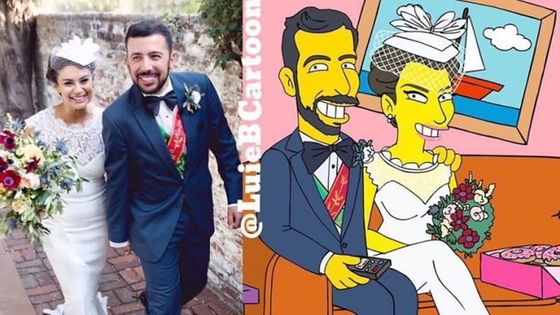 Як справжні Сімпсони: художник "перетворює" людей на персонажів мультфільму Як справжні Сімпсони: художник "перетворює" людей на персонажів мультфільму