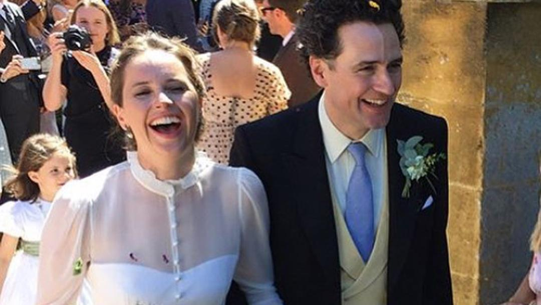 Актриса Фелисити Джонс вышла замуж: фото со свадьбы