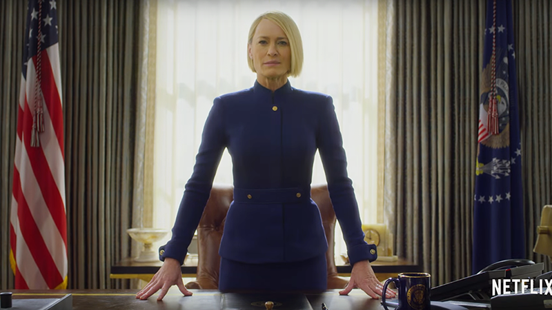 Появился новый тизер последнего сезона "Карточного домика": видео