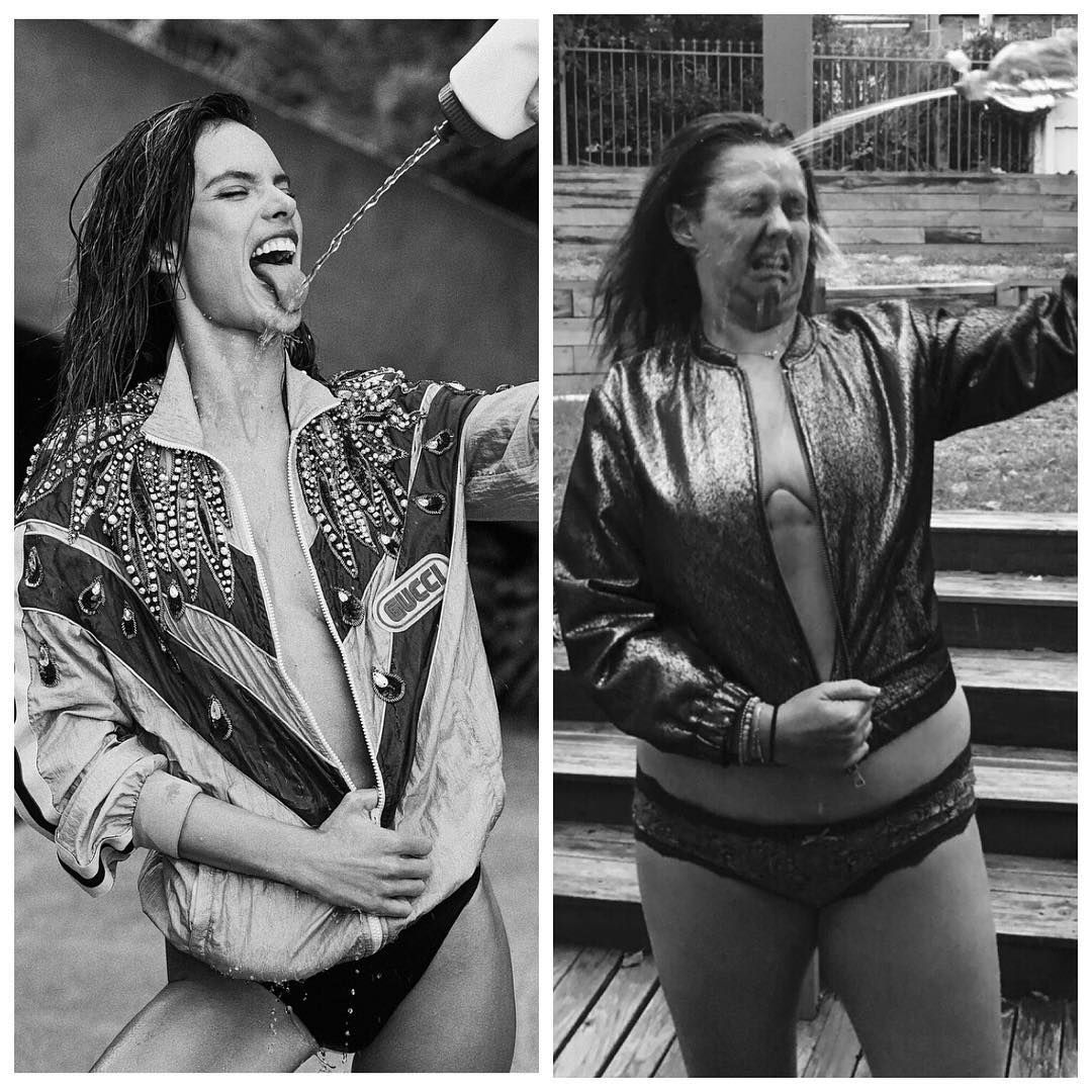 Австралійка висміяла ідеальні фото в Instagram: курйозні пародії Австралійка висміяла ідеальні фото в Instagram: курйозні пародії