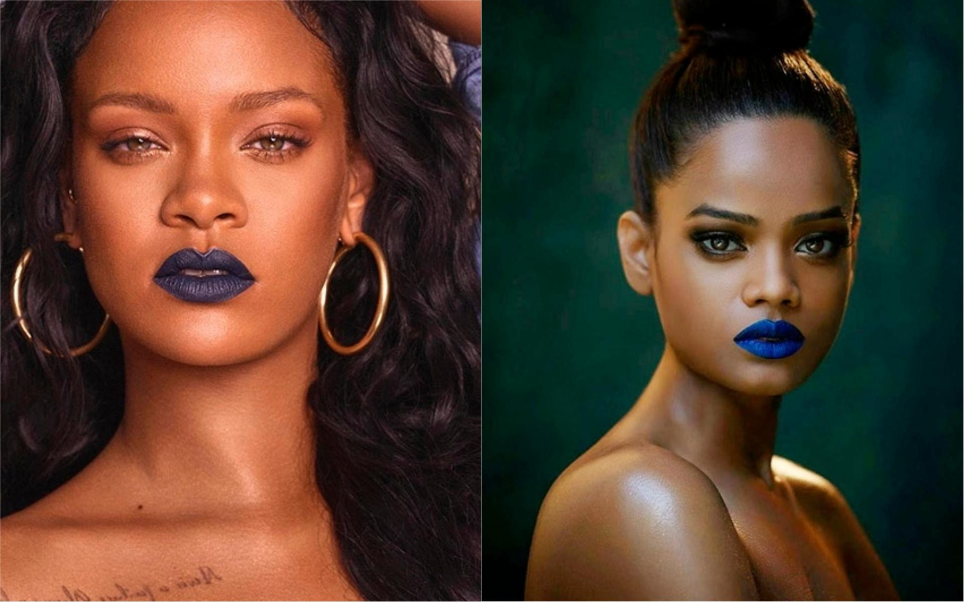 Сходство индийской модели с Рианной помогает бороться с дискриминацией: фото