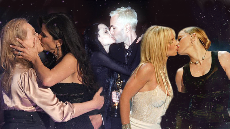 День поцілунків 2018 - Топ-7 скандальних поцілунків зірок День поцілунків 2018 - Топ-7 скандальних поцілунків зірок