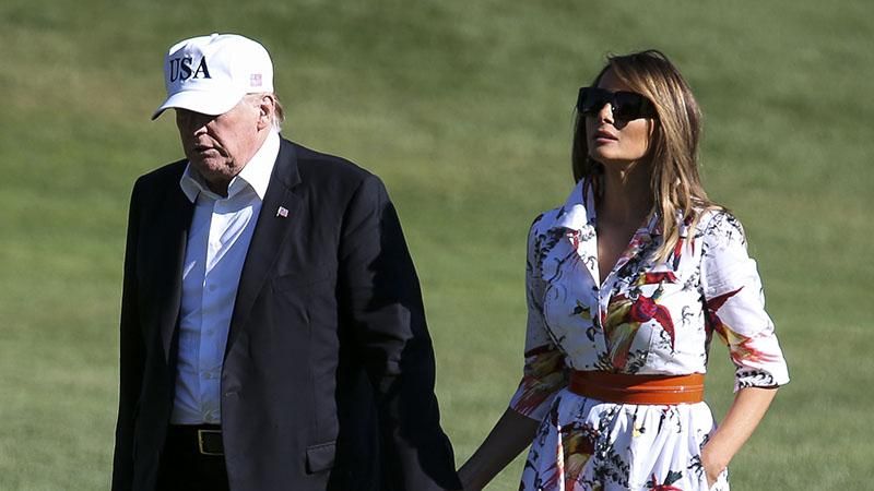 Меланія Трамп приголомшила стильним вбранням: яскраві фото Меланія Трамп приголомшила стильним вбранням: яскраві фото