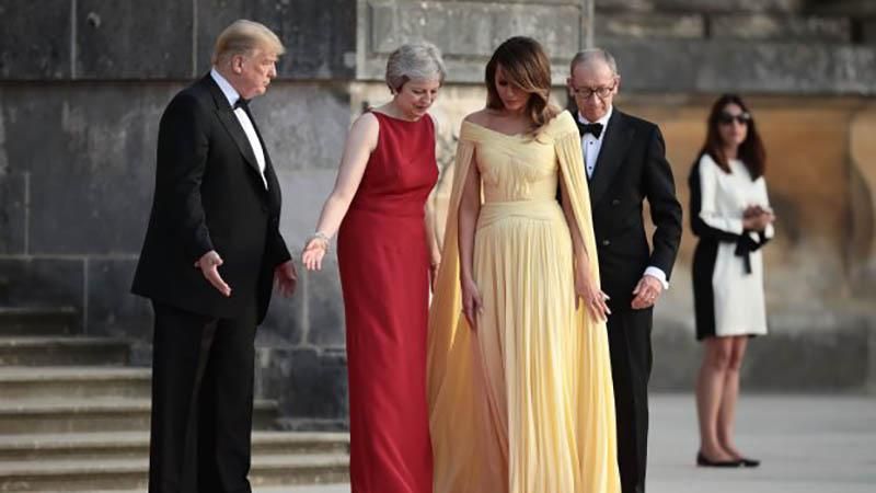 Образ Мелании Трамп сравнили с принцессой Дианой: невероятная схожесть