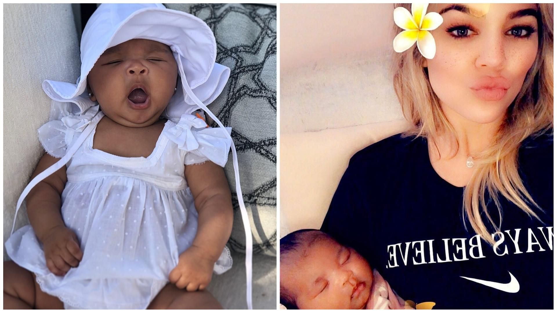 Хлои Кардашян показала волшебные фото трехмесячной дочери Хлои Кардашян показала волшебные фото трехмесячной дочери