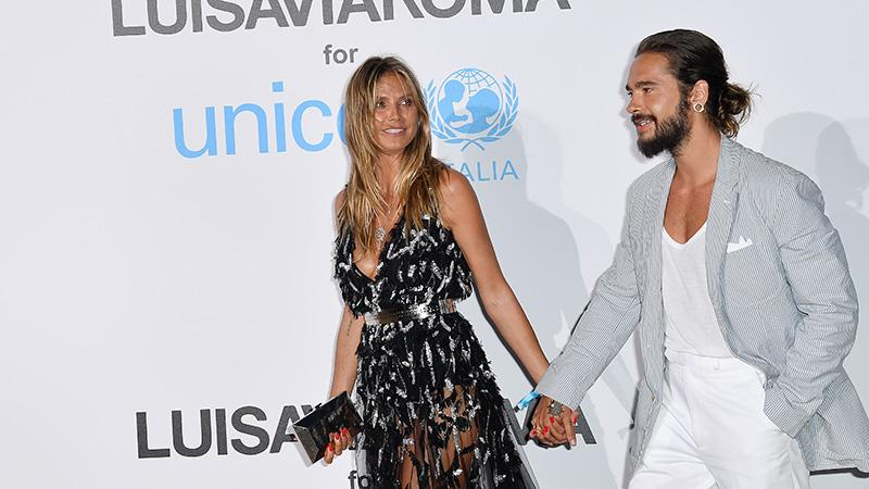 Модель Хайди Клум засветила большое декольте на благотворительном мероприятии: фото