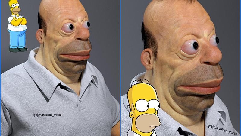 Як би виглядав Гомер Сімпсон у реальному житті: вражаюче фото Як би виглядав Гомер Сімпсон у реальному житті: вражаюче фото