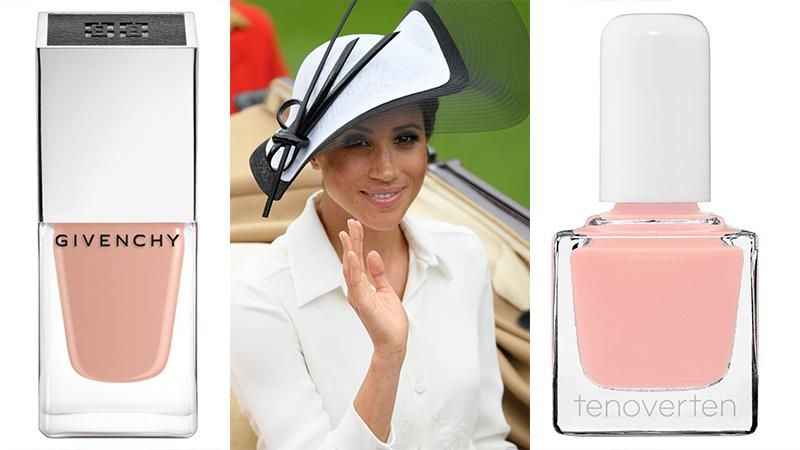 На примере Меган Маркл: идеи для нюдового маникюра На примере Меган Маркл: идеи для нюдового маникюра