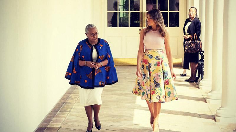 Образ Мелании Трамп сравнили с легендарными красавицами 1960-х: фотосравнение