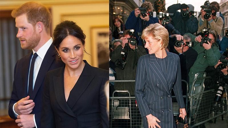 Меган Маркл выбрала образ в стиле принцессы Дианы: фотосравнение Меган Маркл выбрала образ в стиле принцессы Дианы: фотосравнение