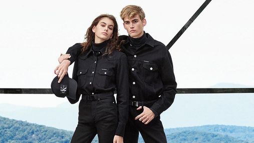 Кайя Гербер с братом Пресли стала звездой рекламы Calvin Klein Jeans