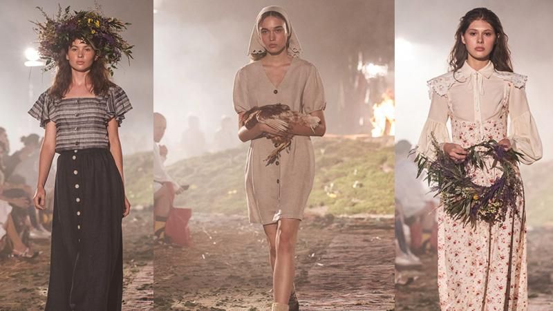 Купальские венки и куры: как состоялся показ бренда Jardin Exotique Купальские венки и куры: как состоялся показ бренда Jardin Exotique