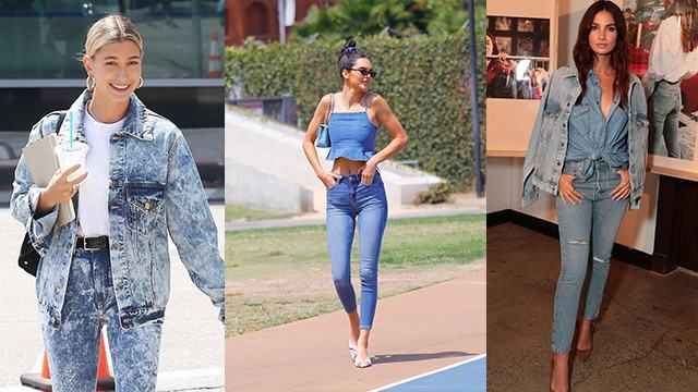 Джинсовий верх і низ: у моду повертається популярний тренд 90-х Джинсовий верх і низ: у моду повертається популярний тренд 90-х