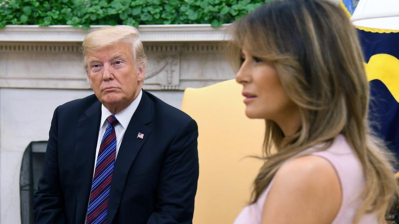 Появились новые детали супружеских отношений Дональда и Мелании Трамп