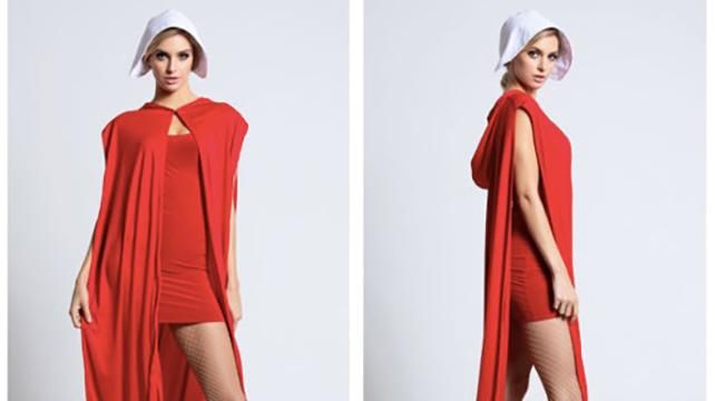 Провокативний костюм до Хелловіну за мотивами серіалу "Розповідь служниці" обурив мережу Провокативний костюм до Хелловіну за мотивами серіалу "Розповідь служниці" обурив мережу